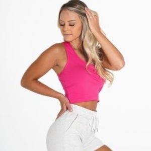 Brand new nvgtn hot pink crop tank